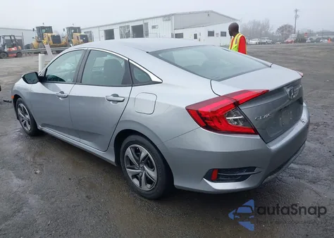 2019 Honda Civic Lx из США, поврежденный, VIN 2HGFC2F61KH580853